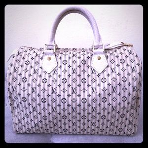 Louis Vuitton Mini Lin Speedy 30
